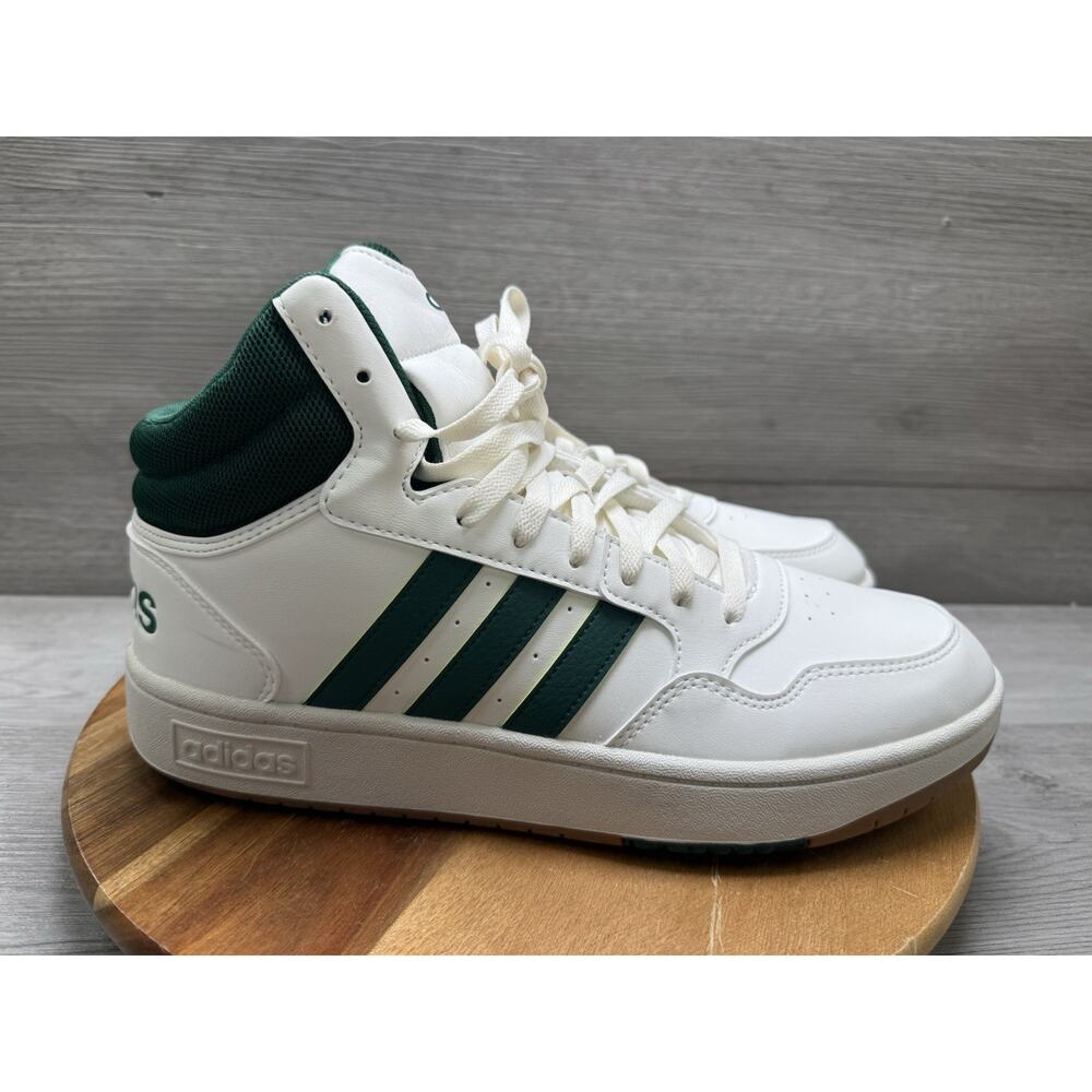 Adidas Hoops 3.0 Mid Men's Athletic Shoe White Sneakers Trainers Size 10.5